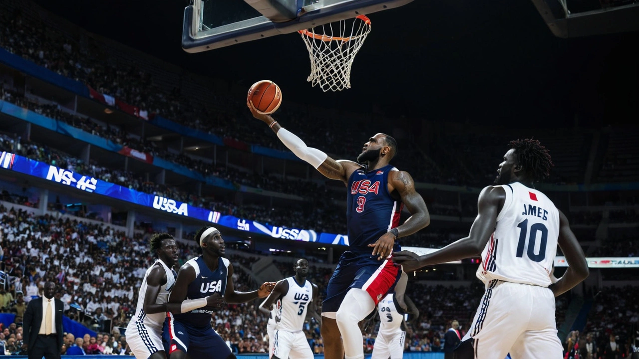 LeBron James Lidera Impressionante Virada do Time EUA Contra o Sudão do Sul em Amistoso Pré-Olímpico