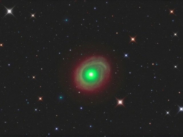 Cometa 3I/ATLAS troca vermelho por verde, surpreendendo cientistas