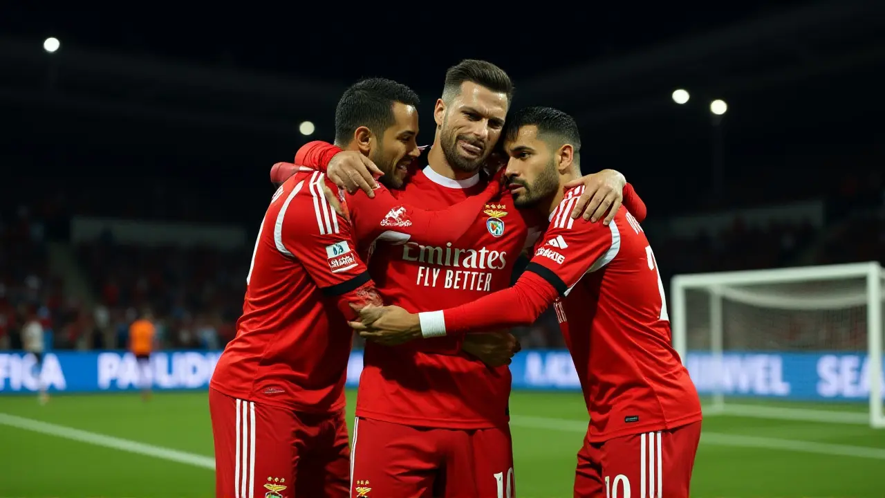 Pavlidis faz hat-trick e Benfica vence Moreirense por 4 a 0 em vitória decisiva