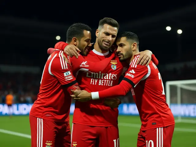 Pavlidis faz hat-trick e Benfica vence Moreirense por 4 a 0 em vitória decisiva